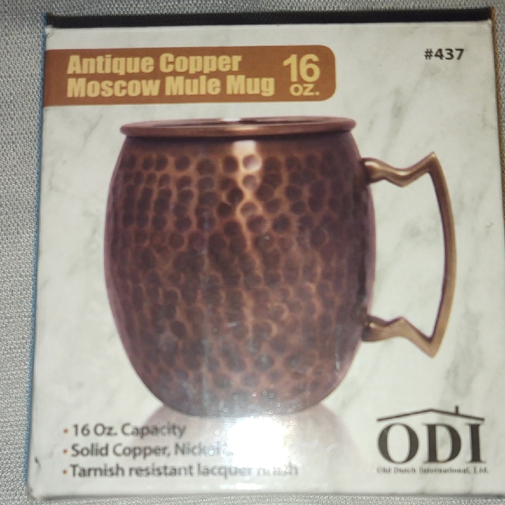 Old Dutch International Antique Copper Moscow Mule Mug
